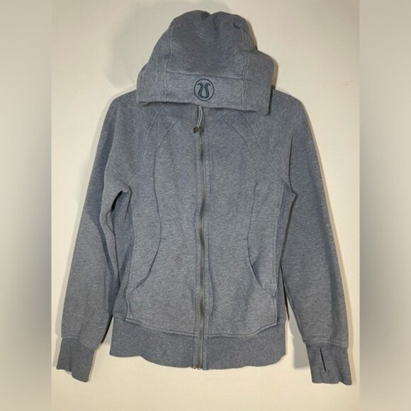 Lululemon Scuba Hoodie Light Cotton FleeceSize 6 - Picture 3 of 10